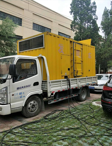 黄浦发电车出租-柴油发电机组排烟系统设计要求及其考虑因素